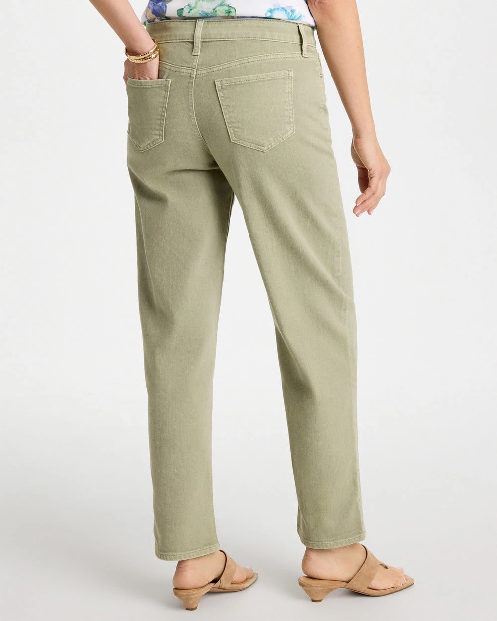Chico's Boyfriend Relaxed Crop Jeans