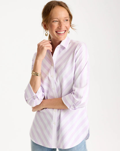 Chico's No Iron™ Stretch Striped Shirt