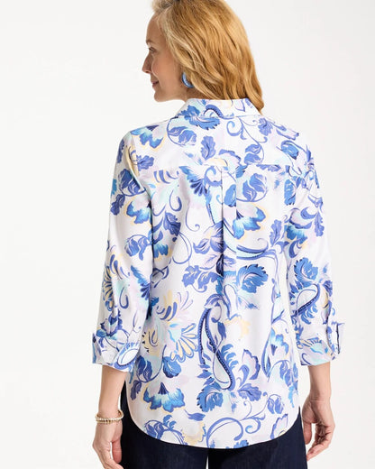 Chico's No Iron™ Stretch Paisley Shirt