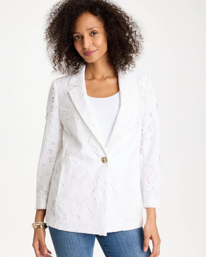 Chico's Classic Lace Blazer