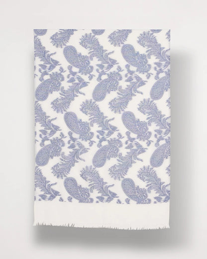 Chico's Paisley Jacquard Oblong Scarf