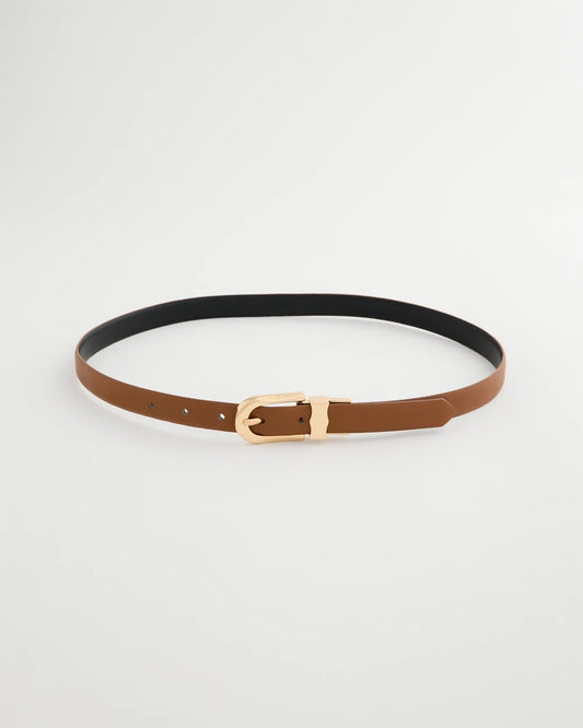 Chico's Skinny Reversible Trouser Belt