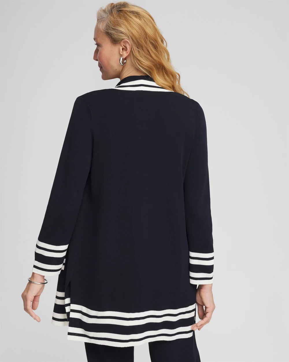 Chico's Travelers™ Contrast Border Cardigan