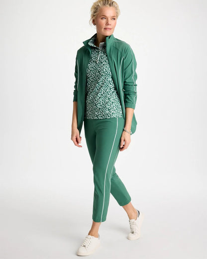 Chico's Zenergy® UPF Paint Snap Mockneck