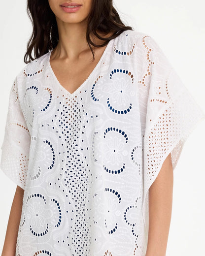 Chico's Woven Long Swim Cover-Up