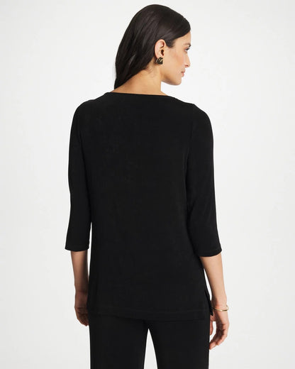 Chico's Travelers™ Hardware 3/4 Sleeve Tunic