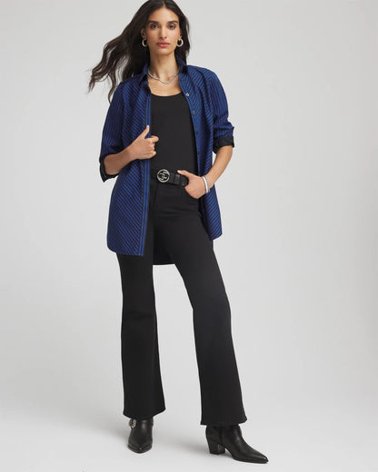 Chico's No Iron™ Slimming Striped Tunic