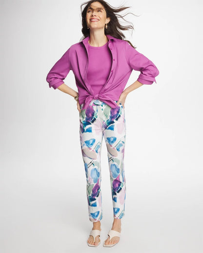 Chico's Blur Geo Brigitte™ Slim Ankle Pants