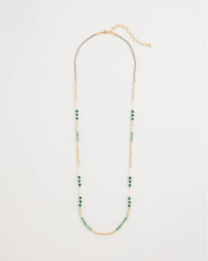 Chico's Beaded Long Necklace