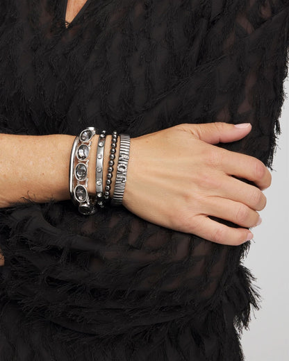 Chico's Silver Hinge Bangle