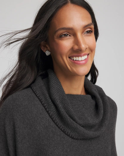 Chico's Cowlneck Poncho