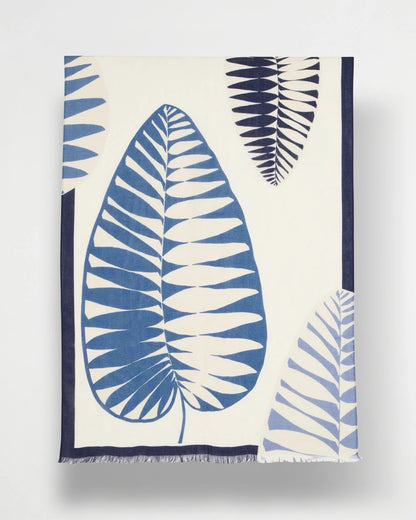 Chico's Palm Frond Oblong Scarf