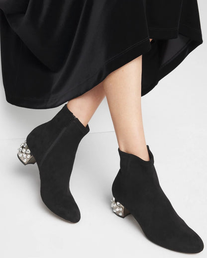 Chico's Danika Embellished Vegan Suede Boots