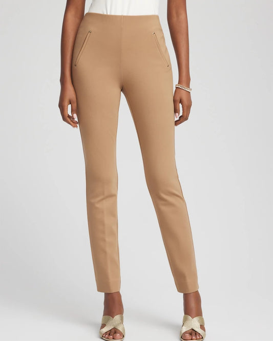 Chico's Juliet Slim Trim Detail Ankle Pants