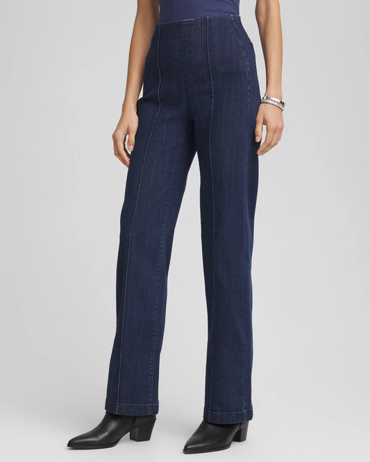 Chico's Pull-On Wide-Leg Trouser Jeans