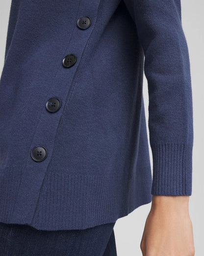 Chico's Button Tunic Sweater