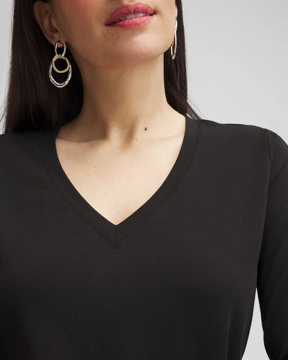 Chico's 3/4 Sleeve Perfect Tee