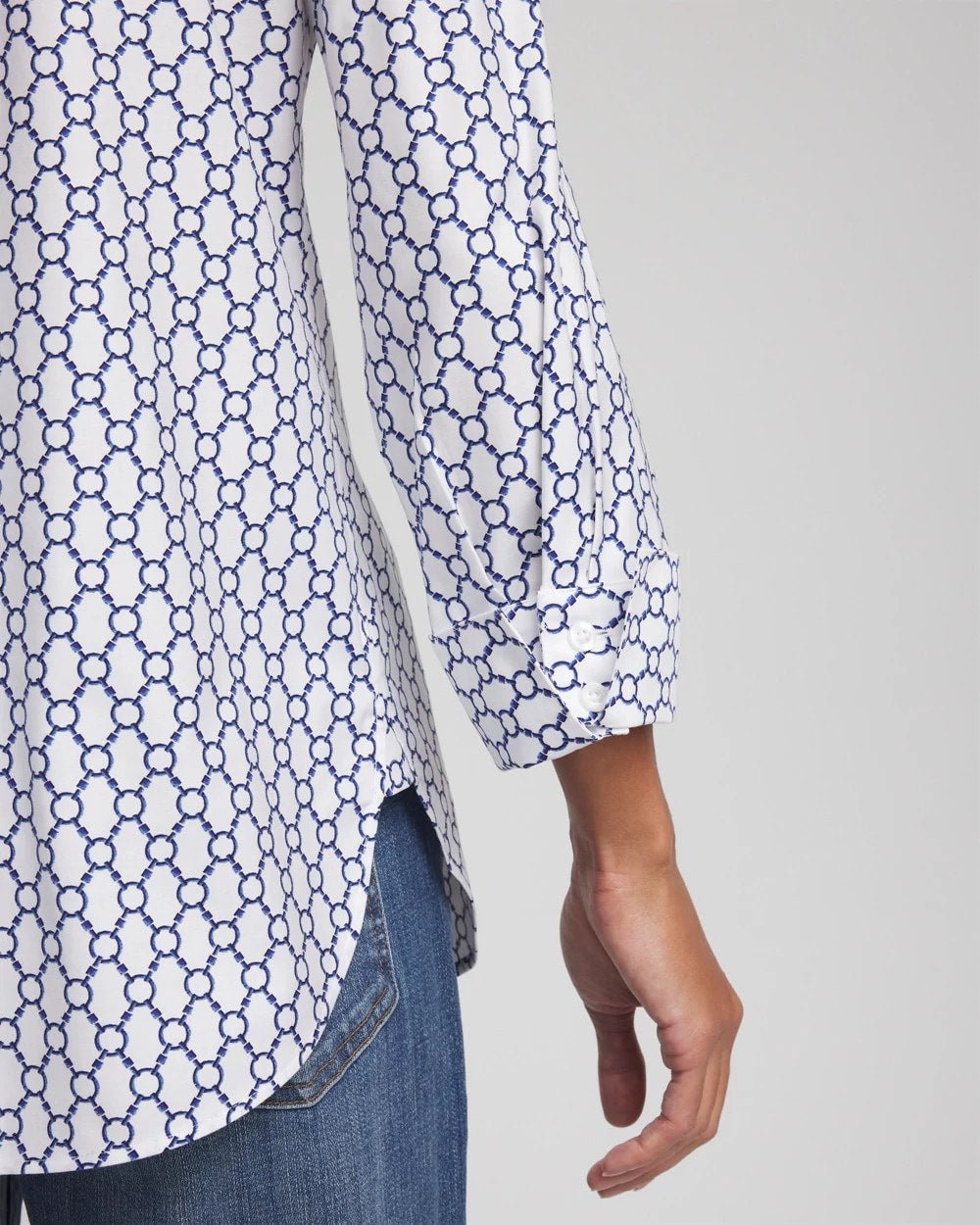 Chico's No Iron™  Chain Connection Shirt