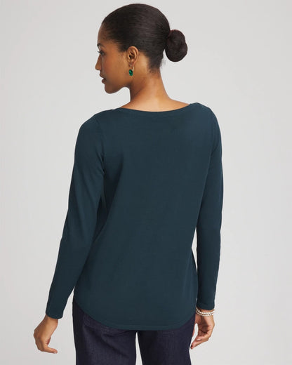 Chico's Ella Boatneck Sweater