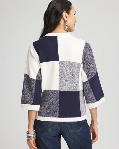 Chico's Dolman Sleeve Pullover Sweater