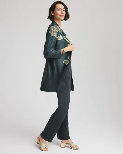 Chico's Travelers™ Collection Artisanal Crushed Reversible Jacket