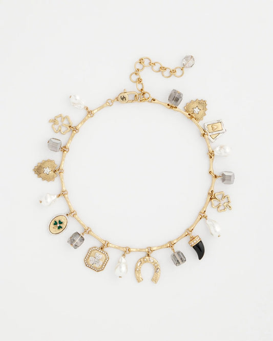 Chico's Lucky Charm Short Necklace