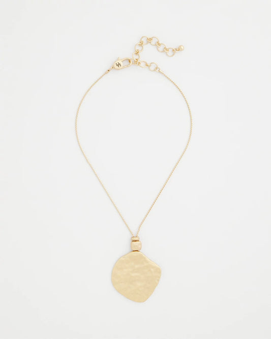 Chico's Short Gold Pendant